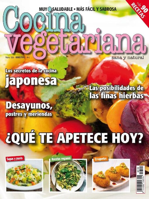 Title details for Cocina Vegetariana by CONNECOR REVISTAS S.L. - Available